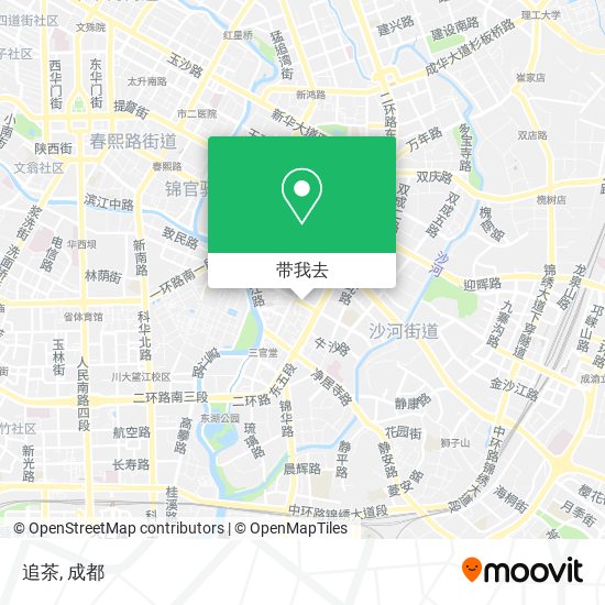 追茶地图