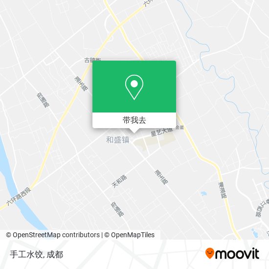 手工水饺地图