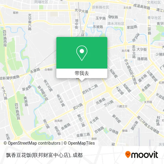 飘香豆花饭(联邦财富中心店)地图