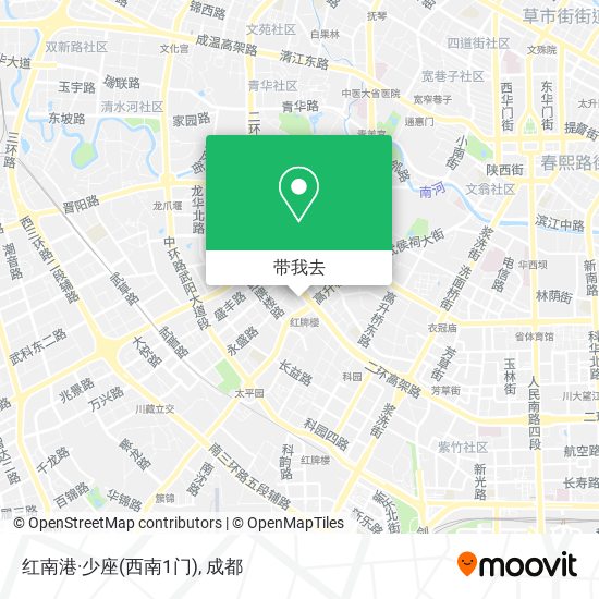 红南港·少座(西南1门)地图