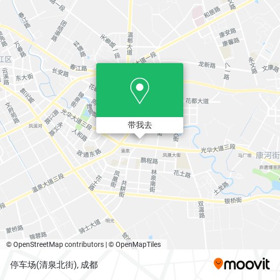 停车场(清泉北街)地图