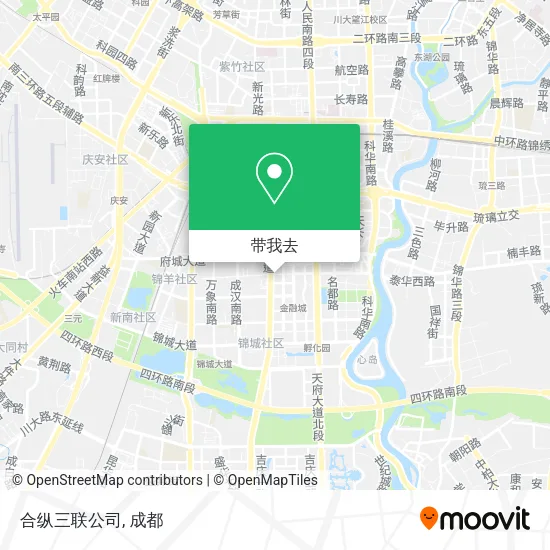 合纵三联公司地图