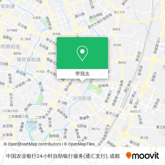 中国农业银行24小时自助银行服务(通汇支行)地图