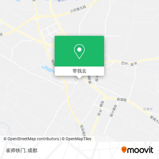 崔师铁门地图