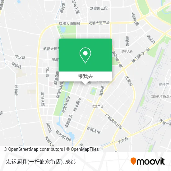 宏运厨具(一杆旗东街店)地图
