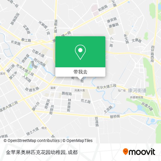 金苹果奥林匹克花园幼稚园地图