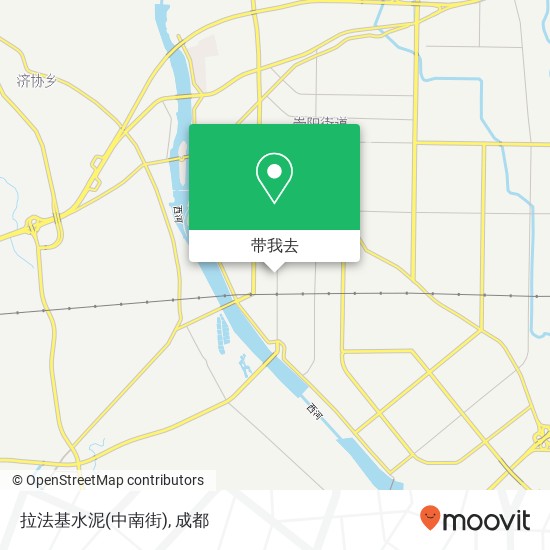 拉法基水泥(中南街)地图