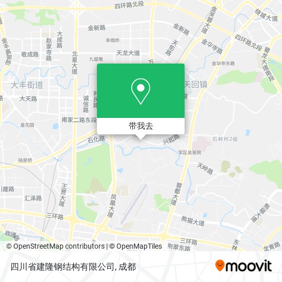 四川省建隆钢结构有限公司地图