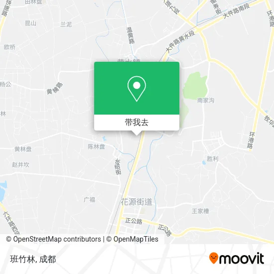 班竹林地图
