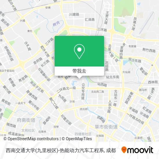 西南交通大学(九里校区)-热能动力汽车工程系地图