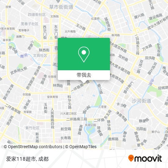 爱家118超市地图