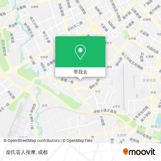 柴氏盲人按摩地图