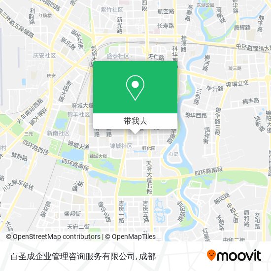 百圣成企业管理咨询服务有限公司地图