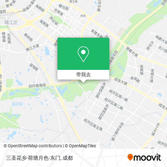 三圣花乡·荷塘月色-东门地图