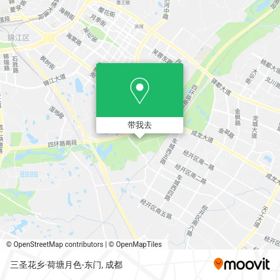 三圣花乡·荷塘月色-东门地图