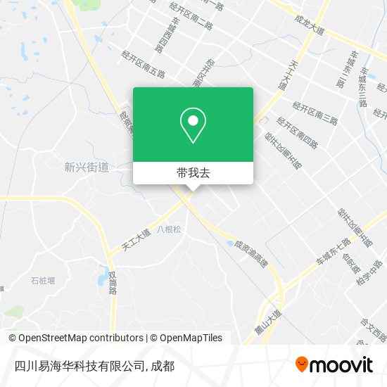 四川易海华科技有限公司地图