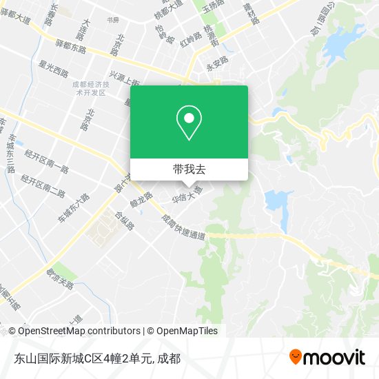 东山国际新城C区4幢2单元地图