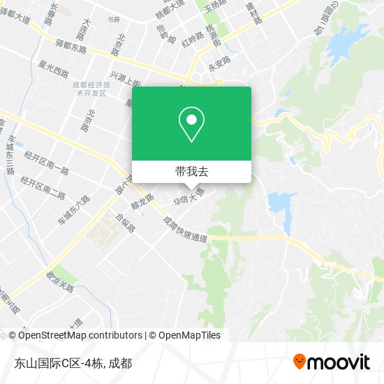 东山国际C区-4栋地图