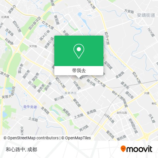 和心路中地图