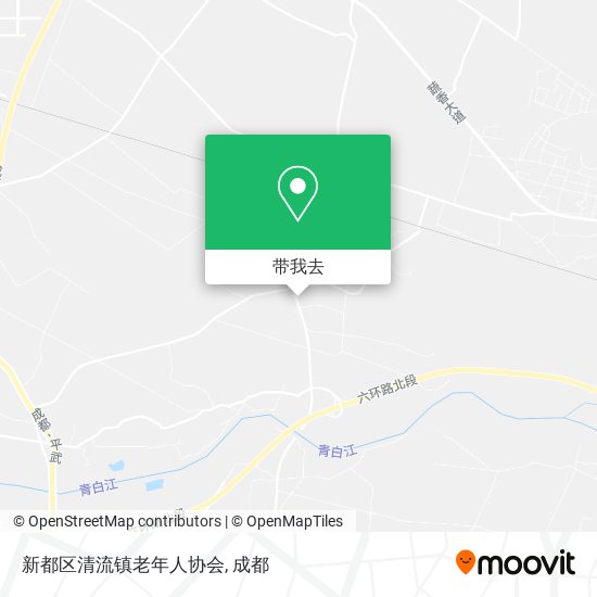 新都区清流镇老年人协会地图