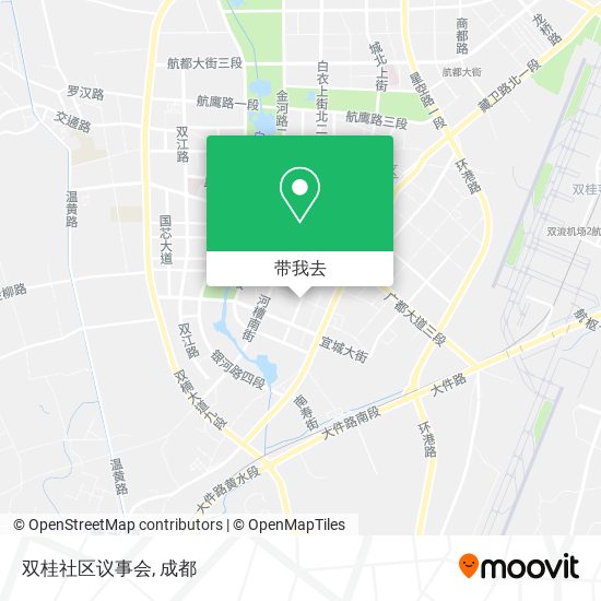 双桂社区议事会地图