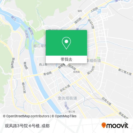 观凤路3号院-6号楼地图