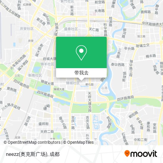 neezz(奥克斯广场)地图