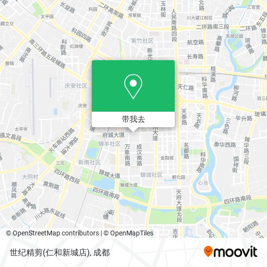 世纪精剪(仁和新城店)地图