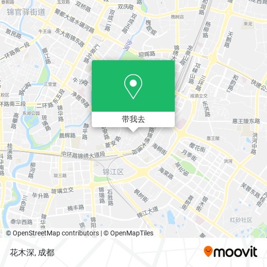 花木深地图