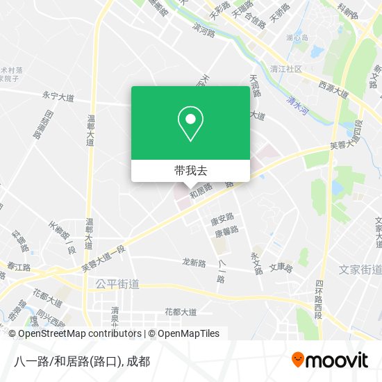 八一路/和居路(路口)地图