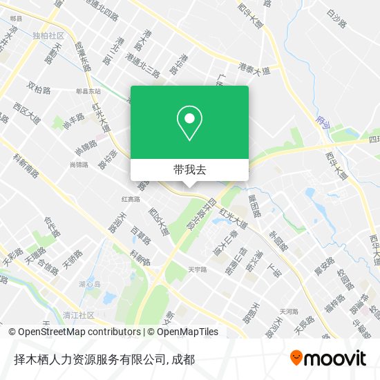 择木栖人力资源服务有限公司地图