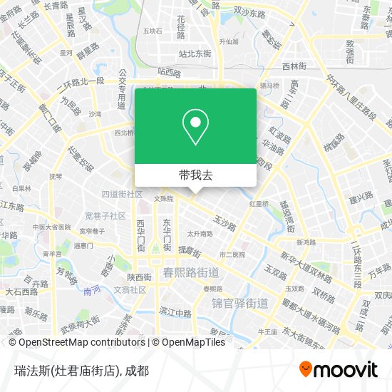瑞法斯(灶君庙街店)地图