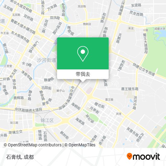 石膏线地图