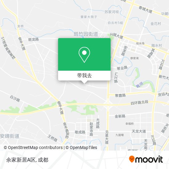 余家新居A区地图