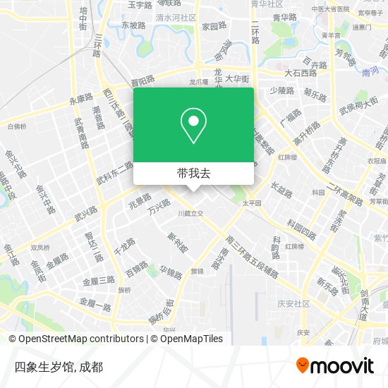 四象生岁馆地图