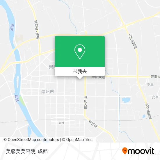 美馨美美容院地图