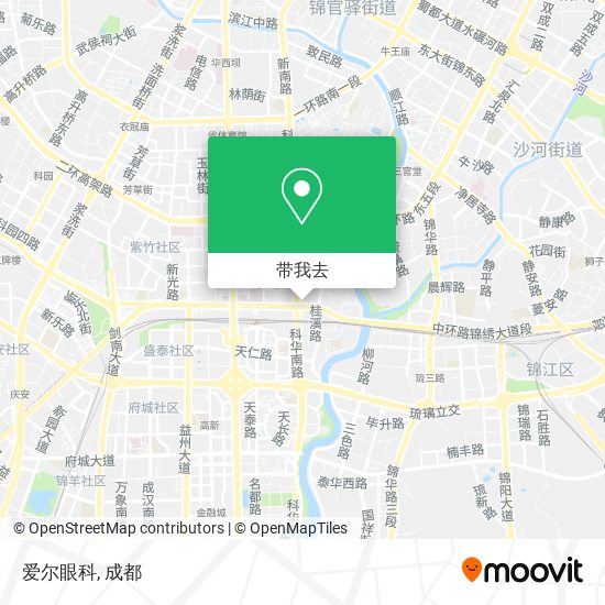 爱尔眼科地图