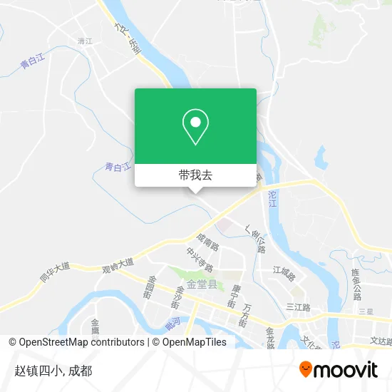 赵镇四小地图