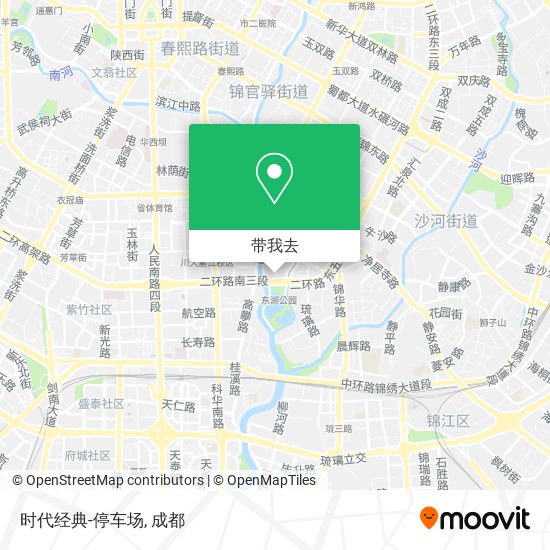 时代经典-停车场地图