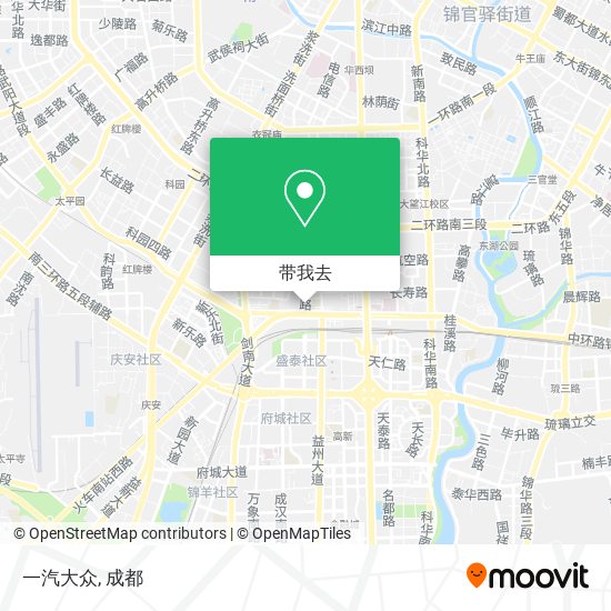一汽大众地图