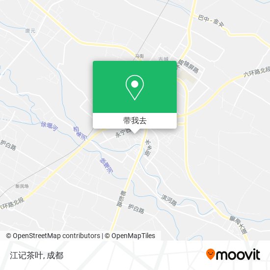 江记茶叶地图