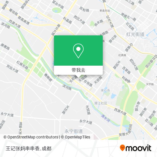 王记张妈串串香地图