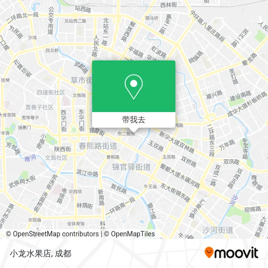 小龙水果店地图