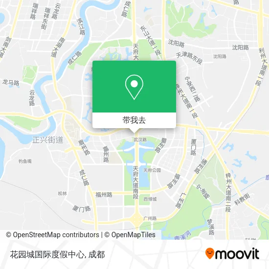 花园城国际度假中心地图