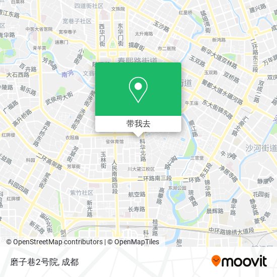 磨子巷2号院地图