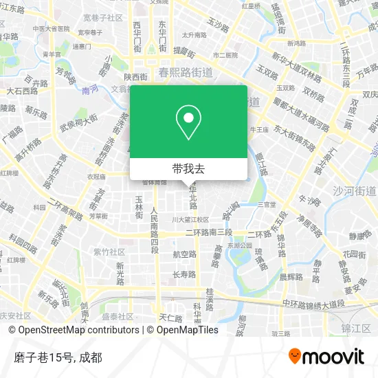 磨子巷15号地图