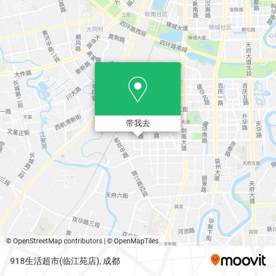 918生活超市(临江苑店)地图