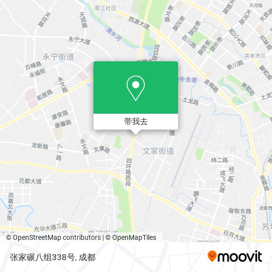张家碾八组338号地图