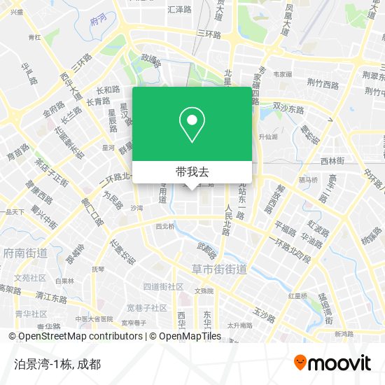 泊景湾-1栋地图