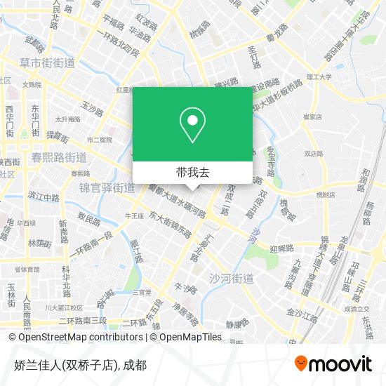 娇兰佳人(双桥子店)地图